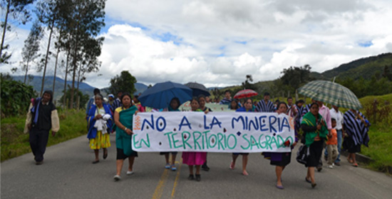 Comunidades de Nariño exigen salida de multinacionales mineras de la zona
