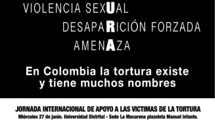 Jornada internacional de apoyo a las víctimas de la tortura