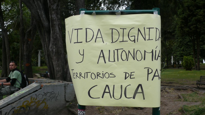 Solidaridad con las comunidades del norte del Cauca