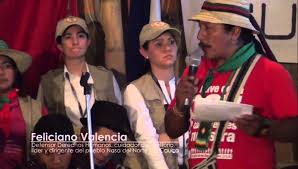 Palabras de Feliciano Valencia frente al presidente Juan Manuel Santos en la Maria- Piendamo