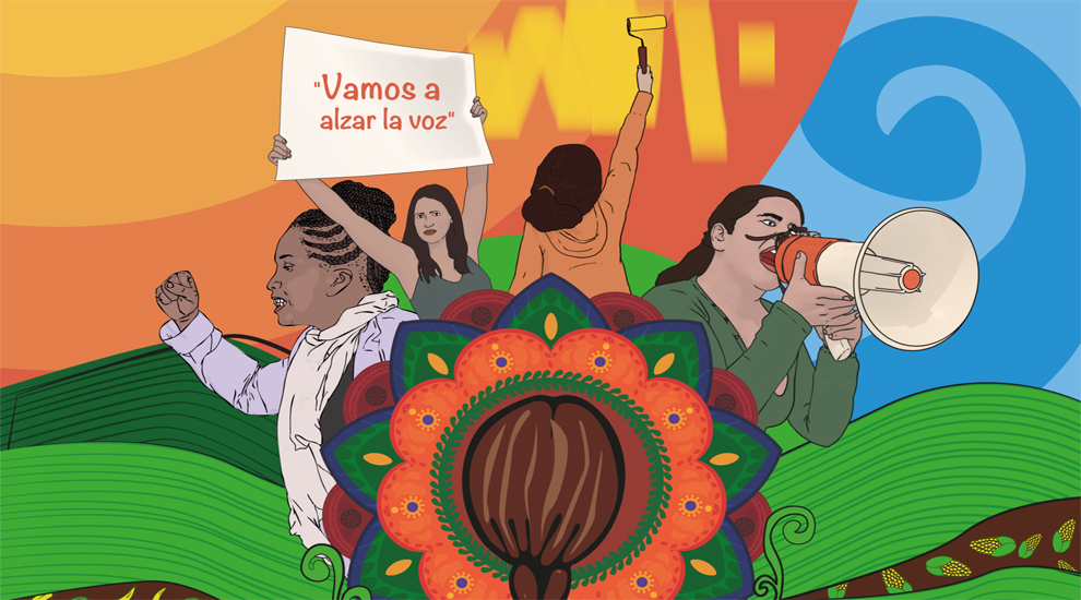 «Trenzando por la vida, los territorios y la paz»: la gran movilización de las mujeres este 8 de marzo