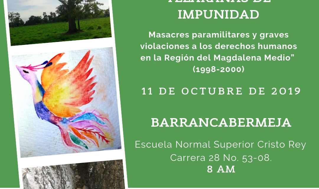 Telarañas de impunidad:  Las voces de resiliencia frente a la violencia estatal-paramilitar en el Magdalena Medio