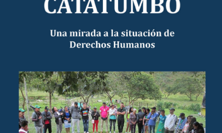 Una mirada a la situación de derechos humanos en la región del Catatumbo