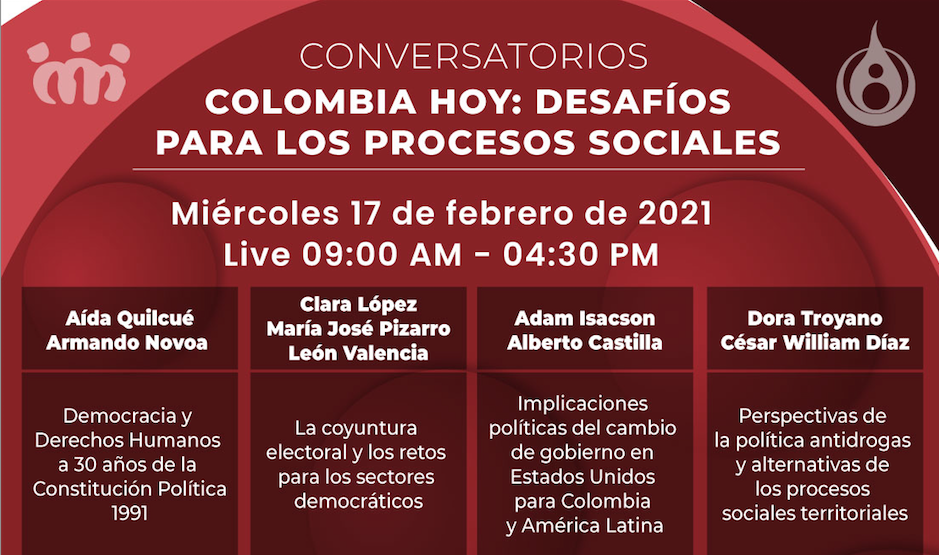 [Conversatorios] Colombia hoy: desafíos para los procesos sociales
