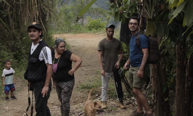 Con los píes en la tierra, galería de serie audiovisual del Catatumbo