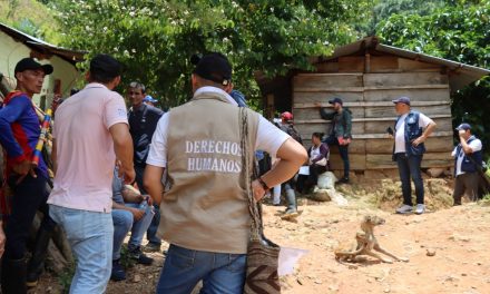 Informe final misión de verificación Humanitaria veredas Piedras de Moler y Caño Seco- San Pablo, Catatumbo