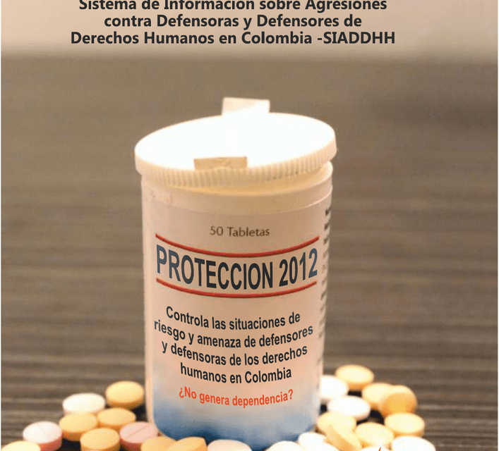 Informe anual SIADDHH 2012: Protección sin prevención: un efecto placebo
