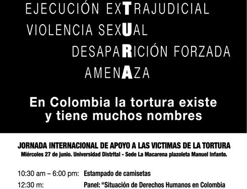 Jornada internacional de apoyo a las víctimas de la tortura