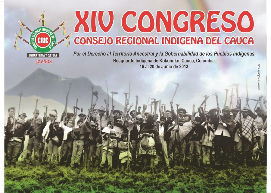 Con éxito inicia el XIV Congreso Regional Indígena del Cauca