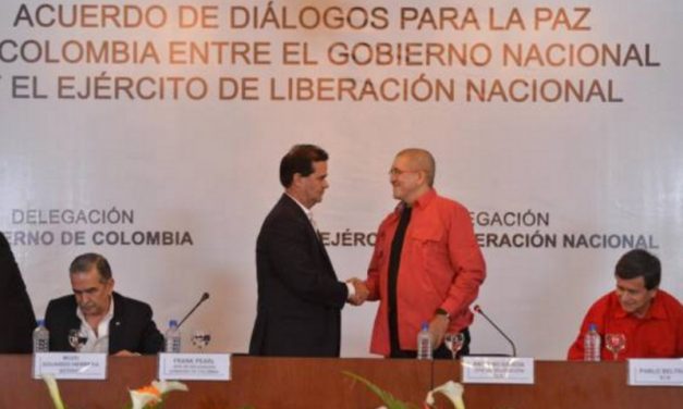 La solución política avanza hoy con inicio de diálogos públicos con ELN