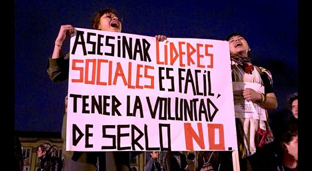 Los líderes sociales y la suma de todos los miedos