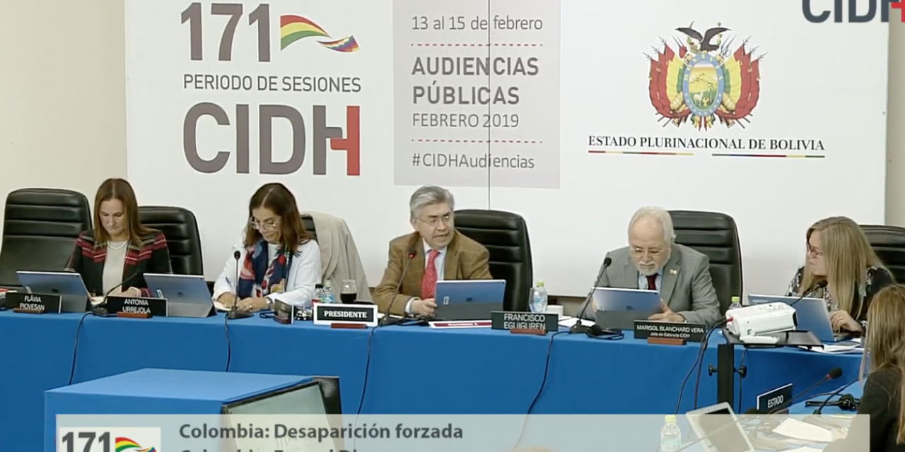 En Video: Así fue la audiencia de Colombia en la CIDH por casos de desaparición forzada