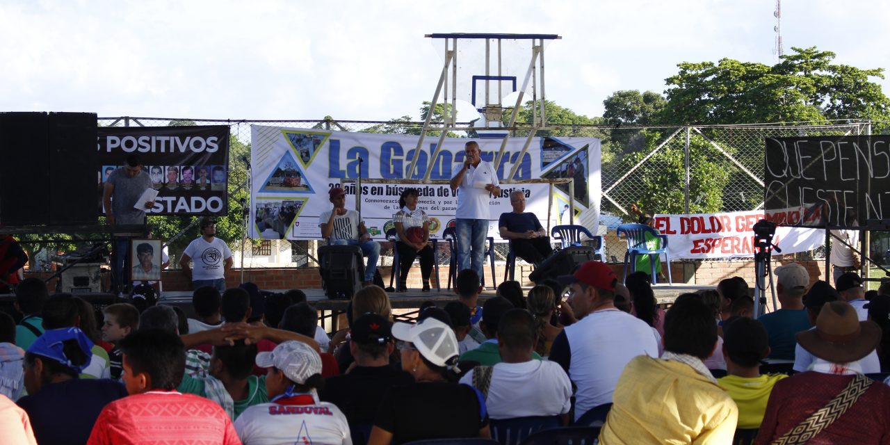 Exigiendo verdad y justicia, La Gabarra conmemora 20 años de masacre paramilitar