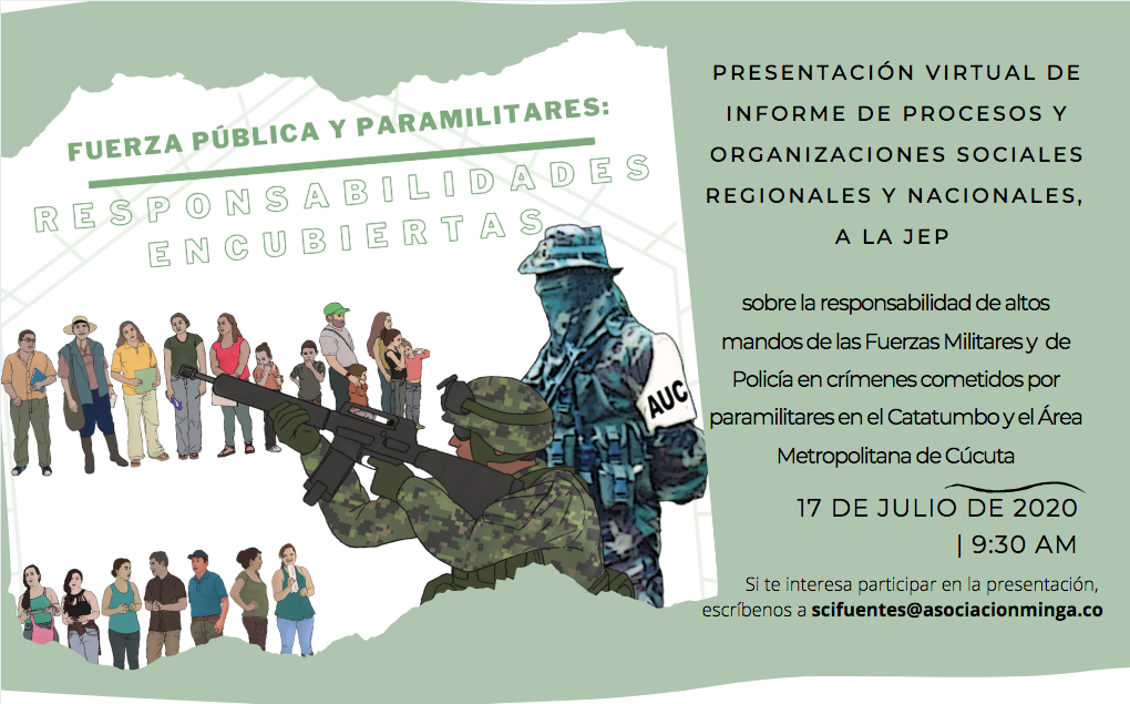 Fuerza Pública y paramilitares: Responsabilidades encubiertas