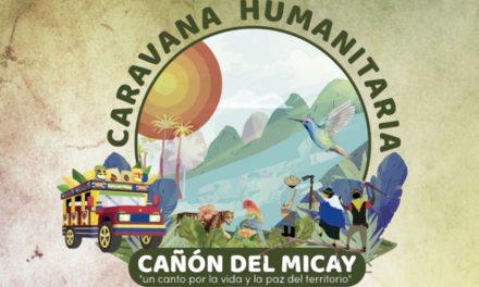 Apoyo a la Caravana Humanitaria al Cañón del Micay, Cauca
