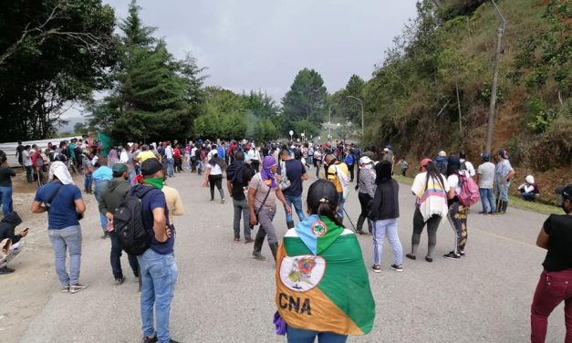 Procesos sociales del Cauca se movilizan en #ParoNacional