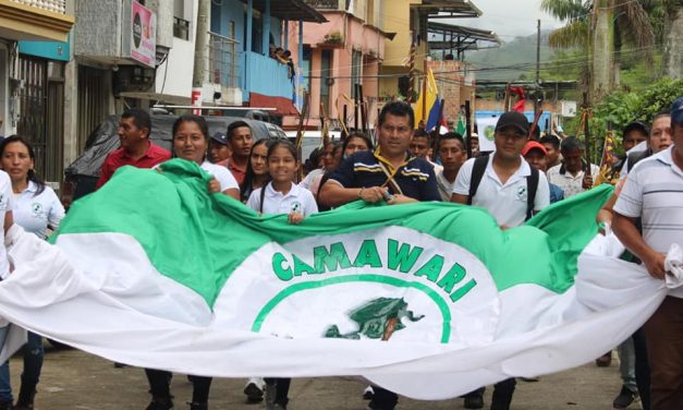 Pueblo Awá de Nariño se moviliza en #ParoNacional