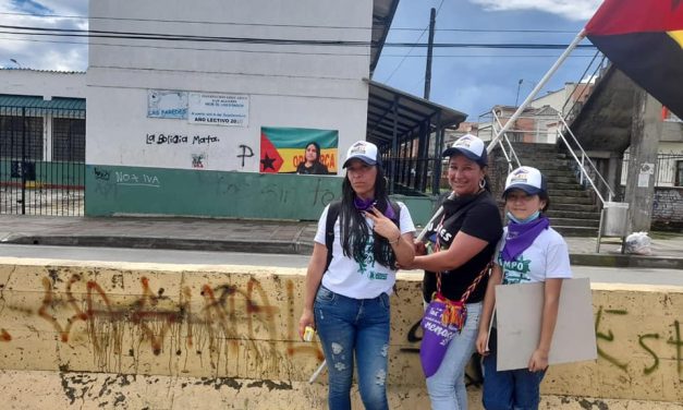Mujeres del Cauca presentes en #ParoNacional