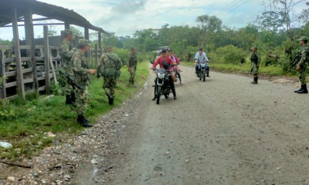 Comunicado público: En medio de la tensa crisis humanitaria del Putumayo Ejército empadrona habitantes del Corredor Puerto Vega – Teteyé
