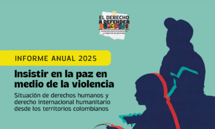«Informe Insistir en la paz D.D.H.H 5 regiones