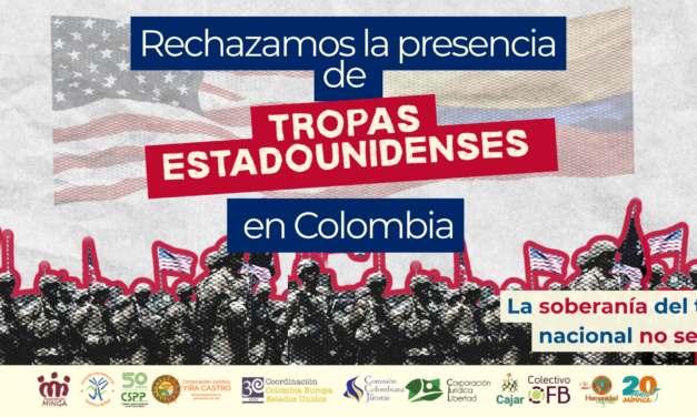 Rechazamos la presencia de tropas estadounidenses en Colombia: la soberanía no se negocia